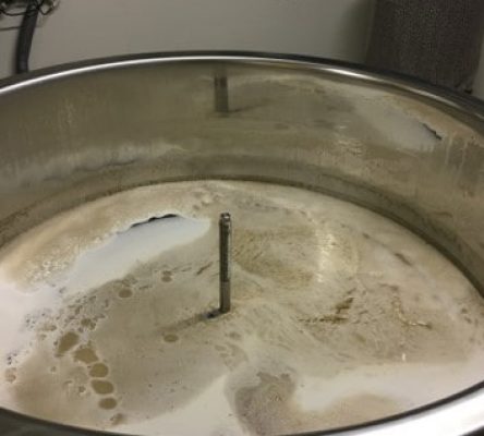 Hopfenkochen beginnt