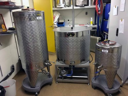 Braumeister der Brauerei Schlucki