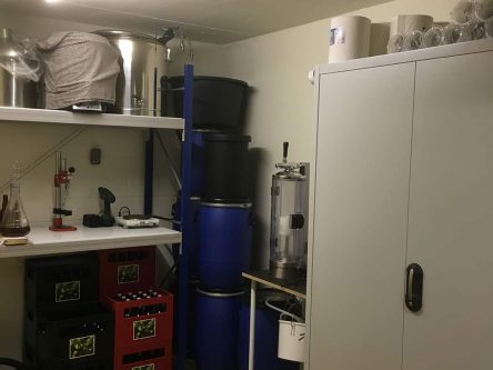 Einrichtung der Brauerei